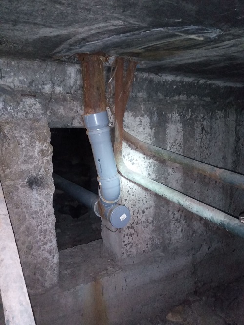Канализация и водопровод в подвале